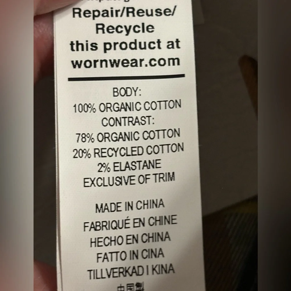 Patagonia new tags